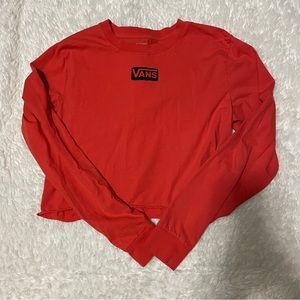 Women Vans crop top